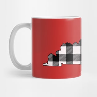 White Buffalo Plaid KY Mug